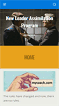 Mobile Screenshot of mycoach.com